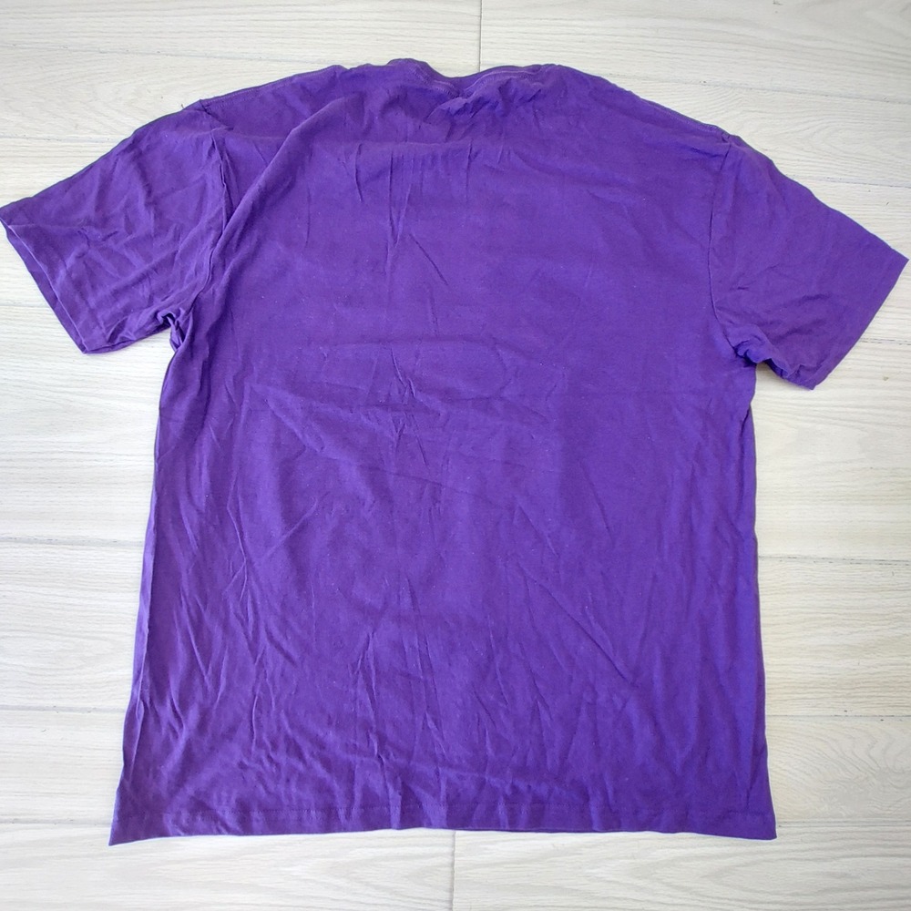 Minnesota Vikings T-Shirt Mens XL Purple NFL Football Fanatics Athletic Fan NWOT - Picture 3 of 6